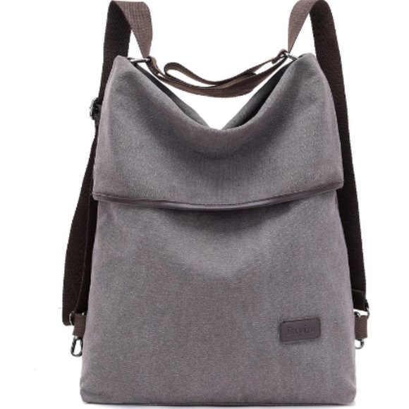 Women Canvas Backpack Fashion Shoulder Bag Travel School Bag For Teenage Girl Ru main image 5